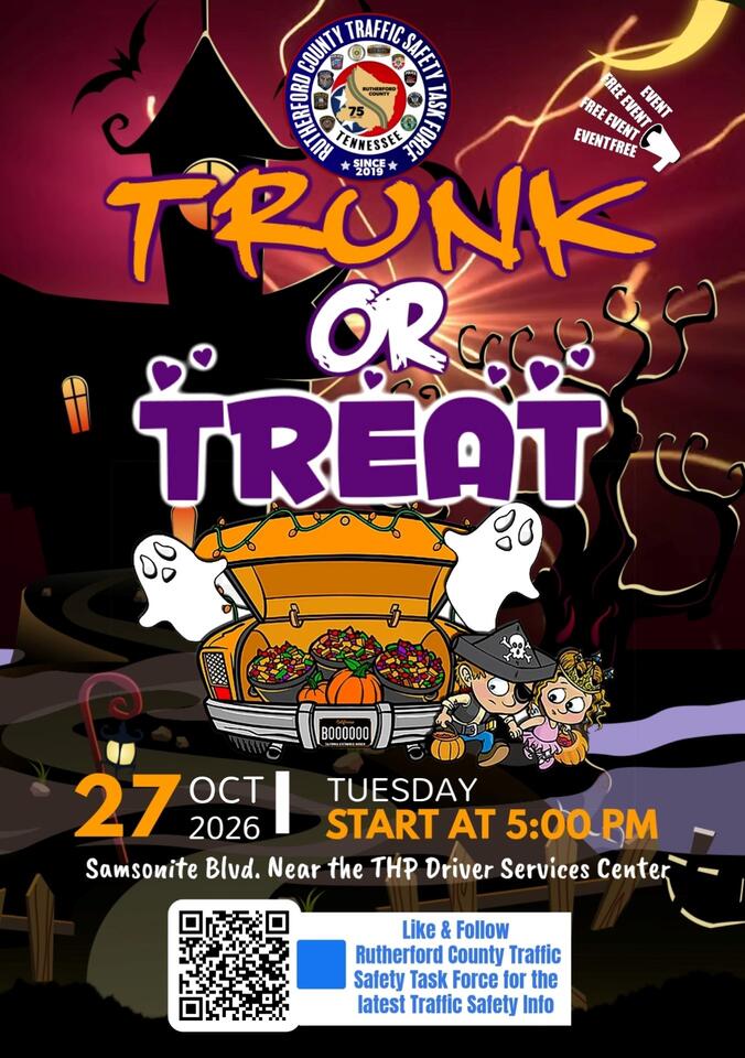 📅 Drive-through Trunk or Treat with first responders Oct. 27 - NewsBreak