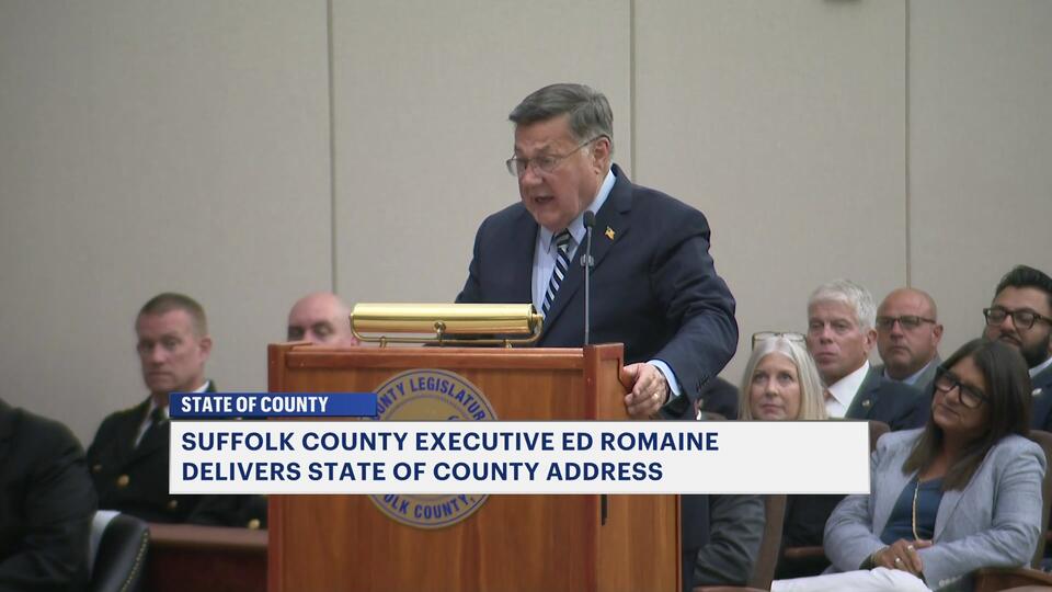 Suffolk County Executive Ed Romaine delivers 2026 State of the County address