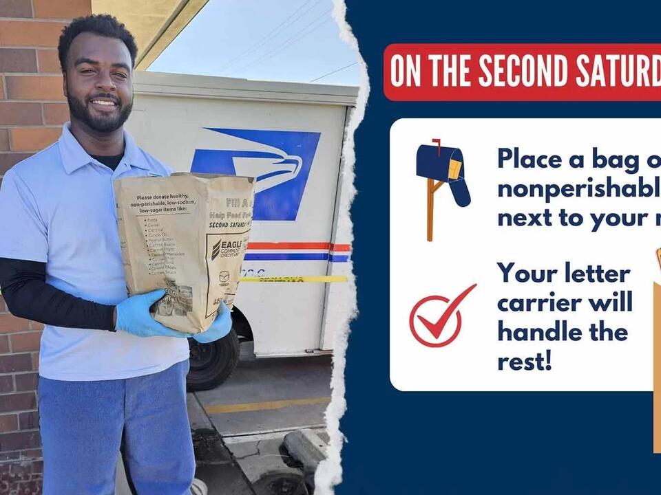 Trenton Post Office plans food drive on May 11 to aid local pantry