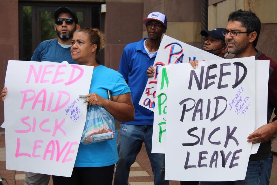Uber Drivers March For Better Pay, Protections - NewsBreak