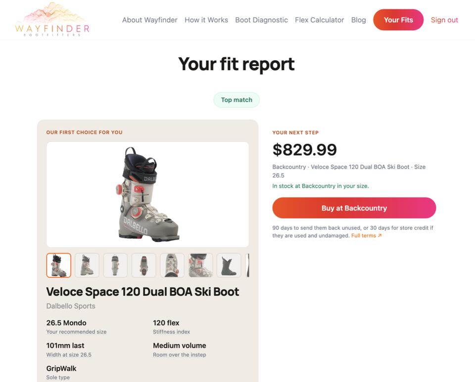 Wayfinder Bootfitters Launches Free Online Ski Boot Fitting After a ...