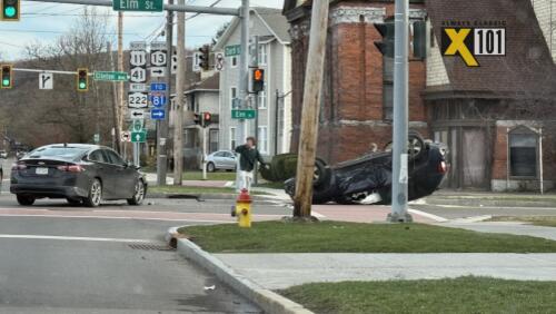 One Transported to Hospital After Rollover Crash on Church Street in ...