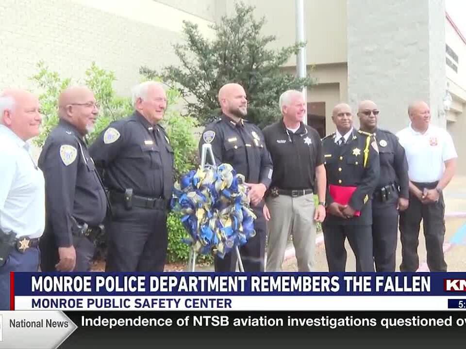 Monroe Police Department remembers the fallen