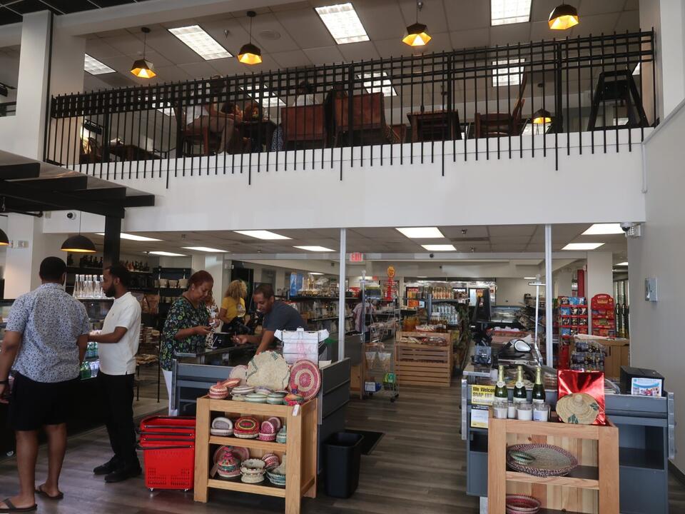 Heber Market hosts an Ethiopian restaurant, cafe, and grocery store