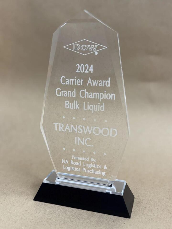 TransWood Receives Top Carrier Award from Dow - NewsBreak