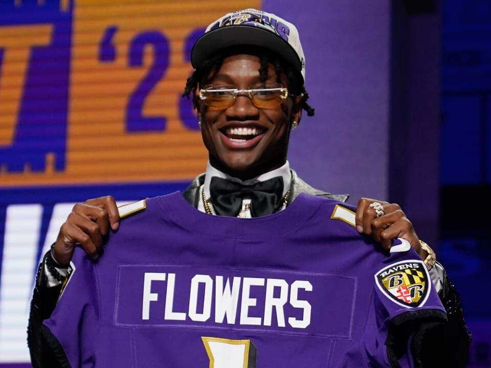 Ravens select Boston College WR Zay Flowers with No. 22 overall pick in