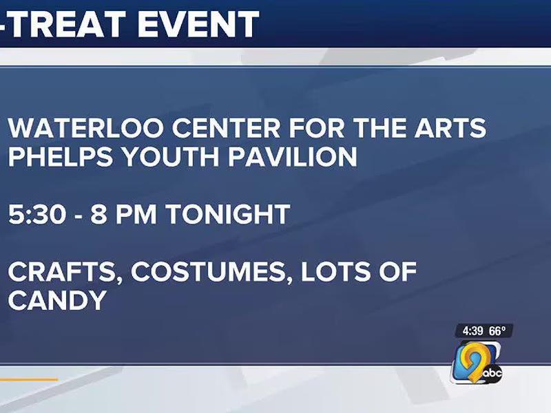 Waterloo Center for the Arts to host Halloween event Thursday