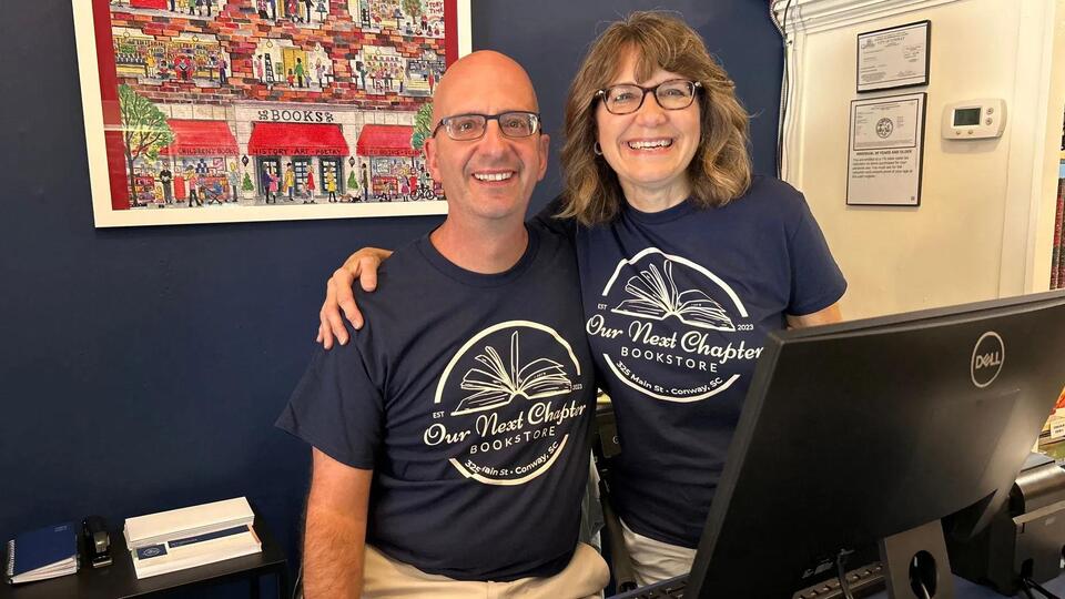 Our next chapter: Couple opens bookstore in Conway after life-changing ...