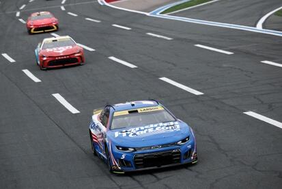 Christopher Bell reacts to photo finish: “We’re not teammates running ...