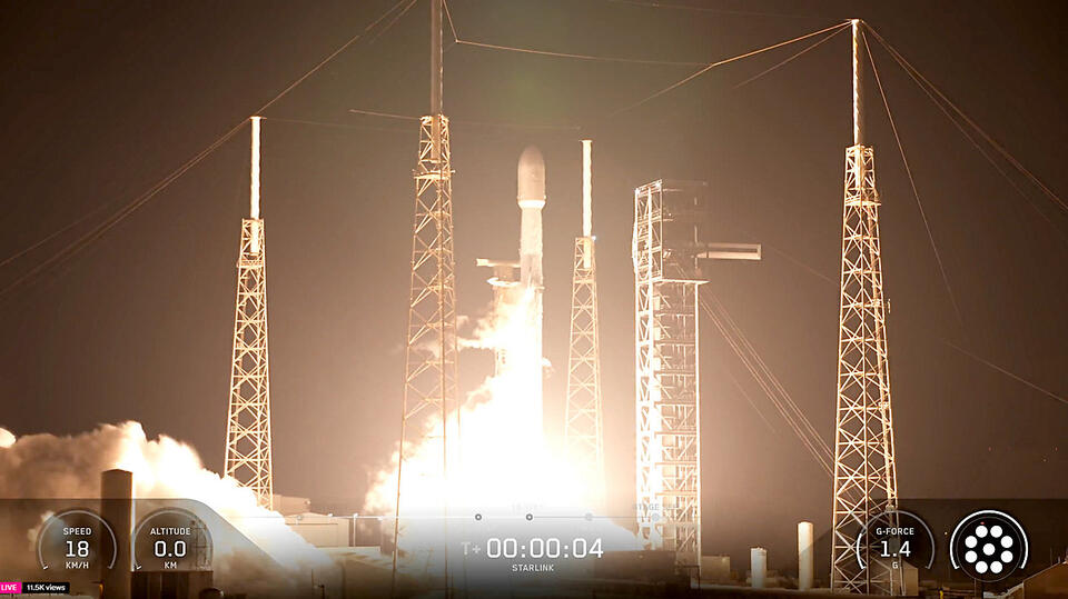 SpaceX successfully launches latest Starlink mission
