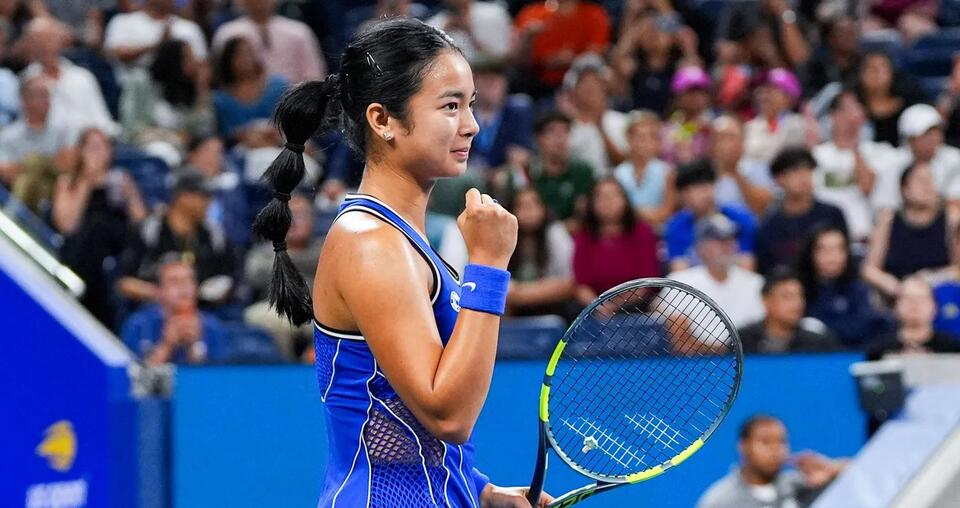 'Happy' Eala reaches US Open second round for second straight year