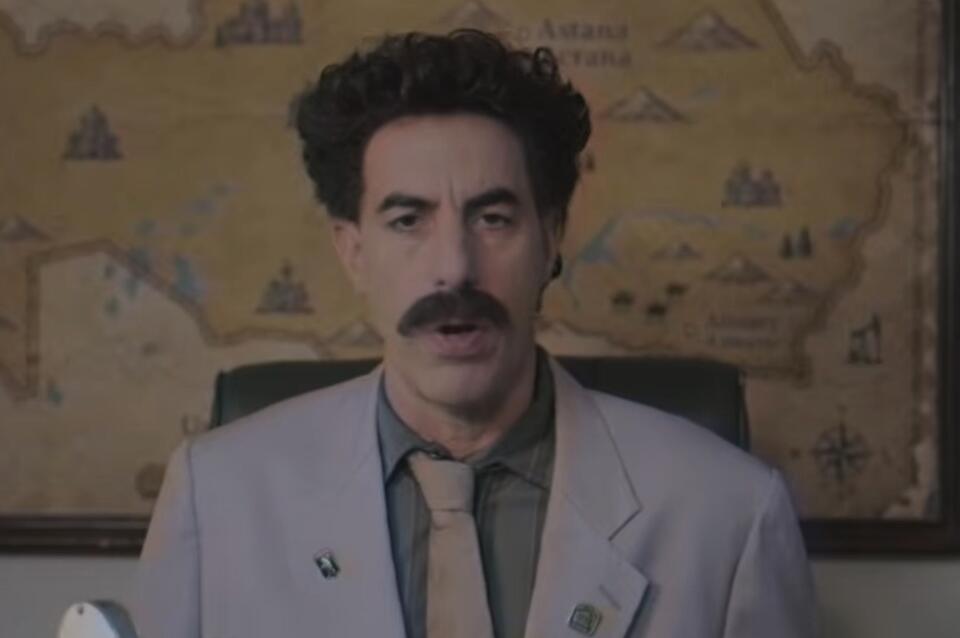Borat Warns People Not to See Ali G’s New Film in ‘Who Iz I?’ Trailer ...