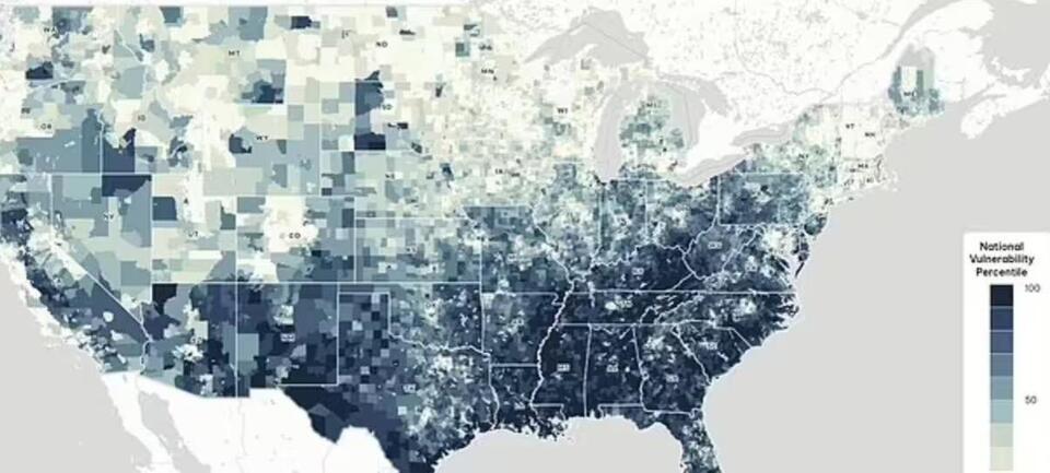 Doomsday map shows highest risk states of climate catastrophe as US ...