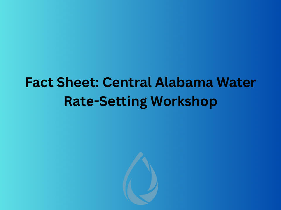 Central Alabama Water reviews rate structure options - NewsBreak