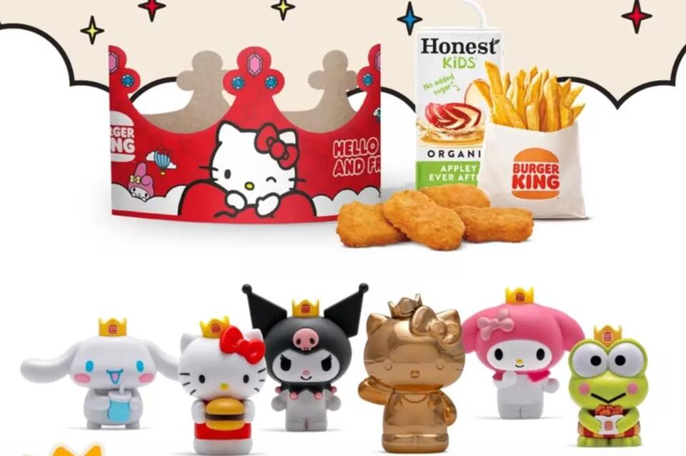 Burger King's new Hello Kitty kids' meal comes with blind-box toys ...