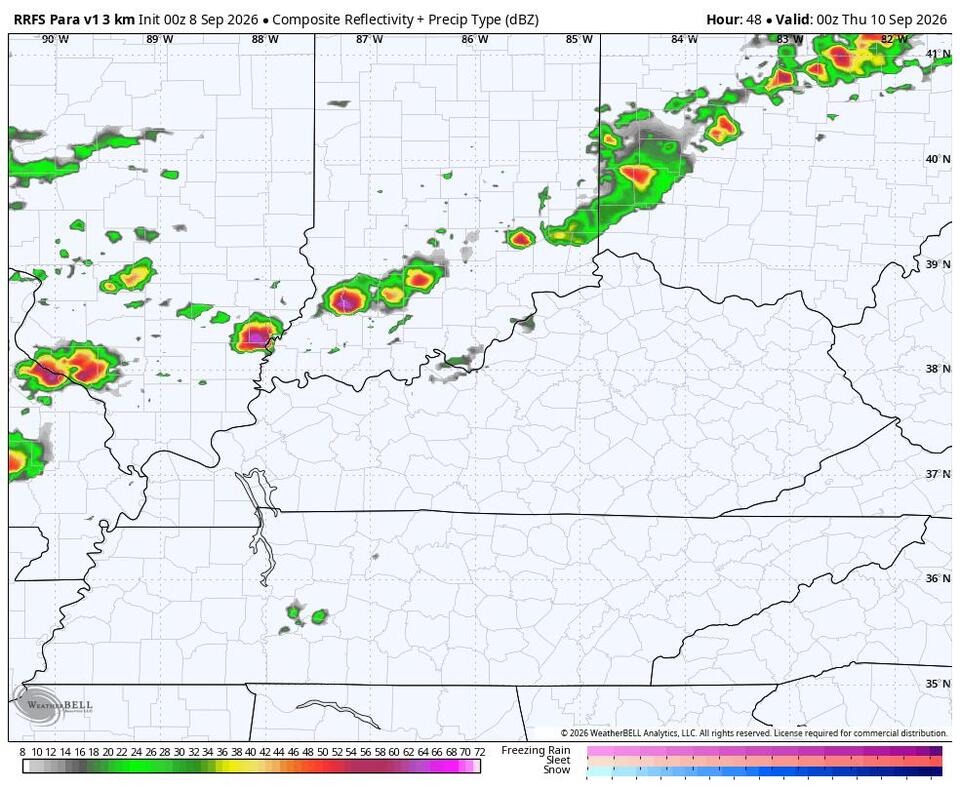 Rounds of Showers and Storms on the Way
