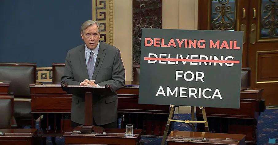 Senator Merkley trashes Postmaster General DeJoy’s ‘Delaying Mail in ...