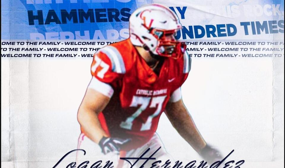 2027 Lineman, Logan Hernandez talks about his 'Nova commitment