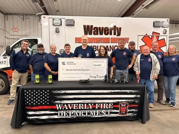 Waverly (IL) Fire Protection District Receives $25,000 Grant for ...