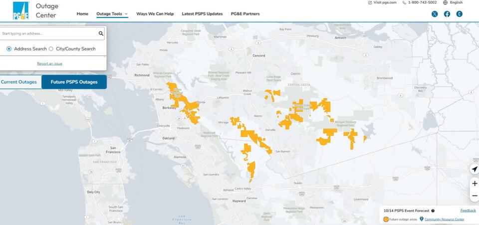 Possible PG&E wildfire safety power shutoff - NewsBreak
