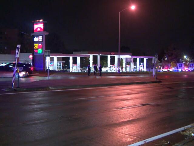 Denver officer, armed robbery suspect wounded in police shooting at gas station