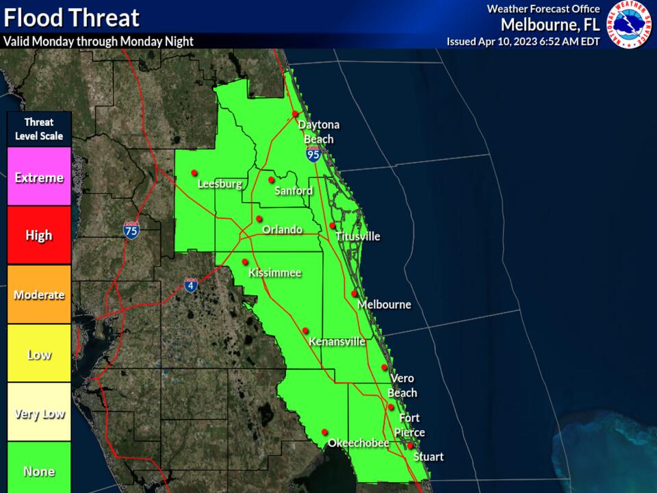 Nor’easter Conditions Slam Volusia, Flagler Counties