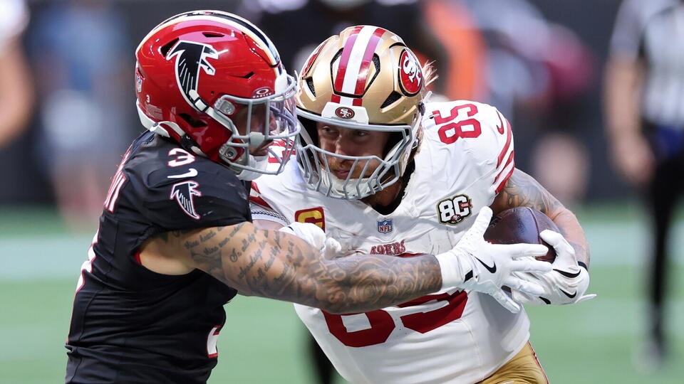 49ers lose their first game of the season as Falcons pull off upset win ...