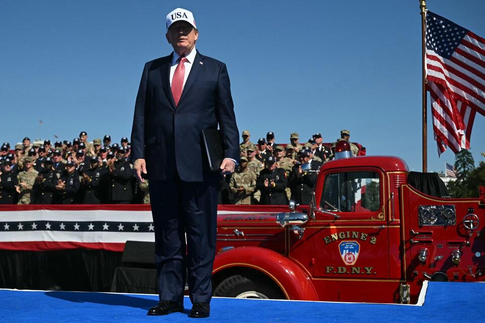 Trump Hosts Weird 9/11 Tribute After Backing Out of National Ceremony