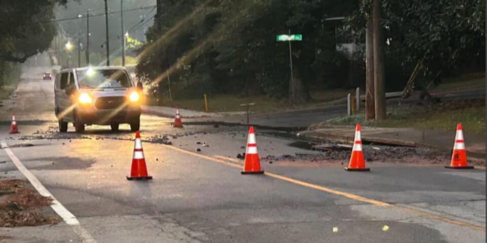 DeKalb County road reopens after crews fix water main break