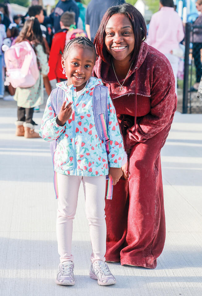 Students and staff return to class