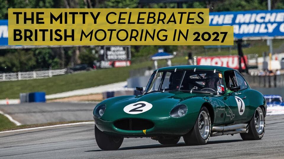Which British marque headlines The HSR Mitty in 2027? All of them.