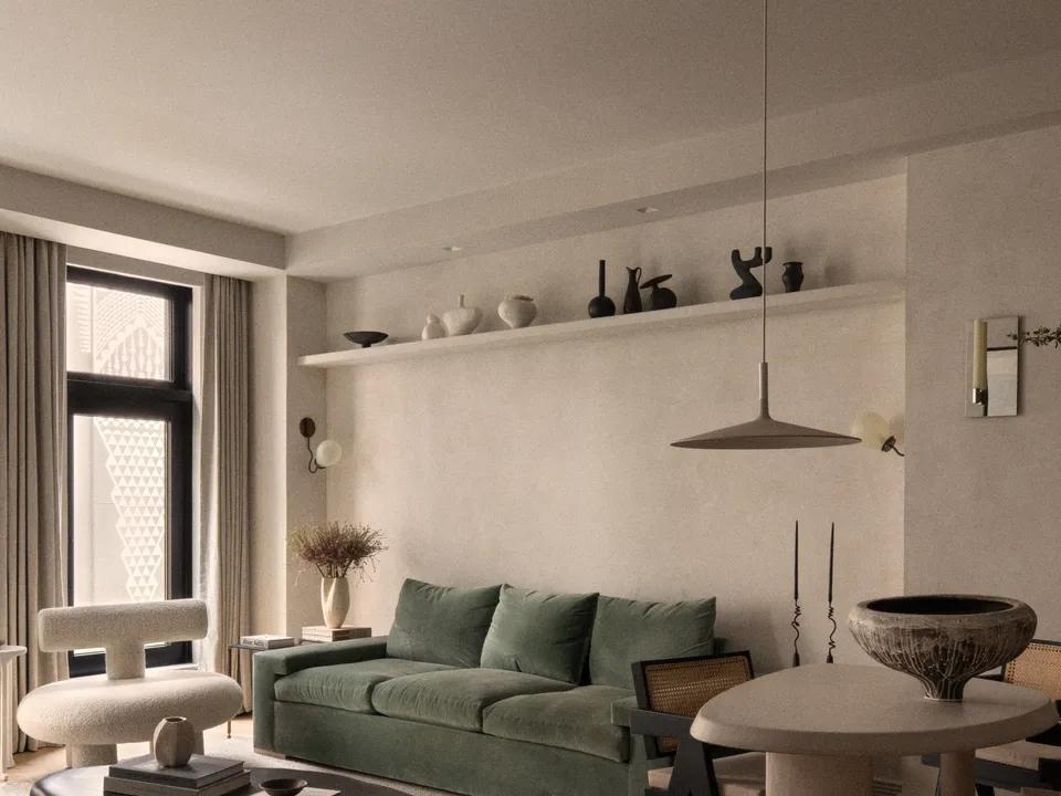 A Designer Combined Neighboring West Village Apartments to Create the