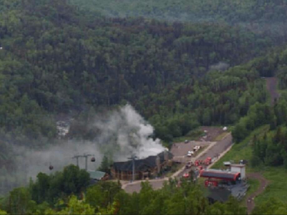 Fire destroys Papa Charlie's restaurant at Lutsen Mountains