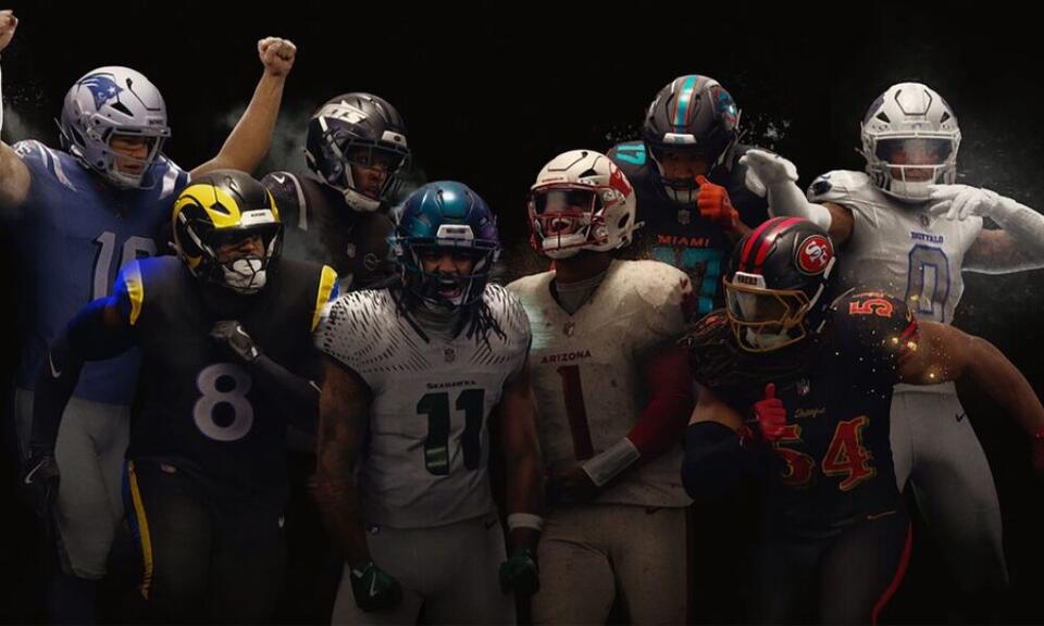 Ranking the Best NFL Nike Rivalries Uniforms: NFC West & AFC East 2025 ...