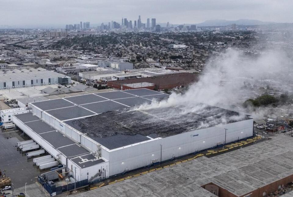 Newsom declares state of emergency for commercial fire in L.A.'s Boyle Heights neighborhood