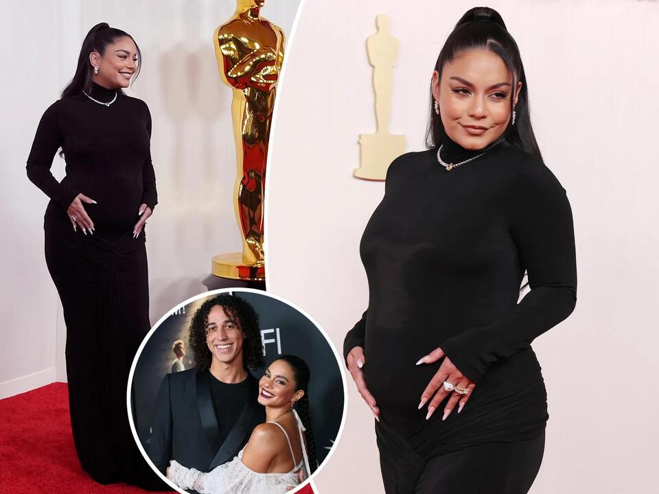 Vanessa Hudgens is pregnant with first child, debuts baby bump on