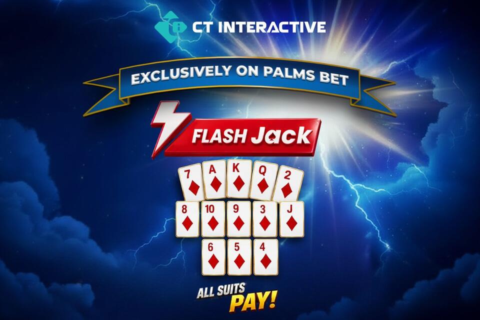 CT Interactive introduces Flash Jack exclusively on Palms Bet in ...