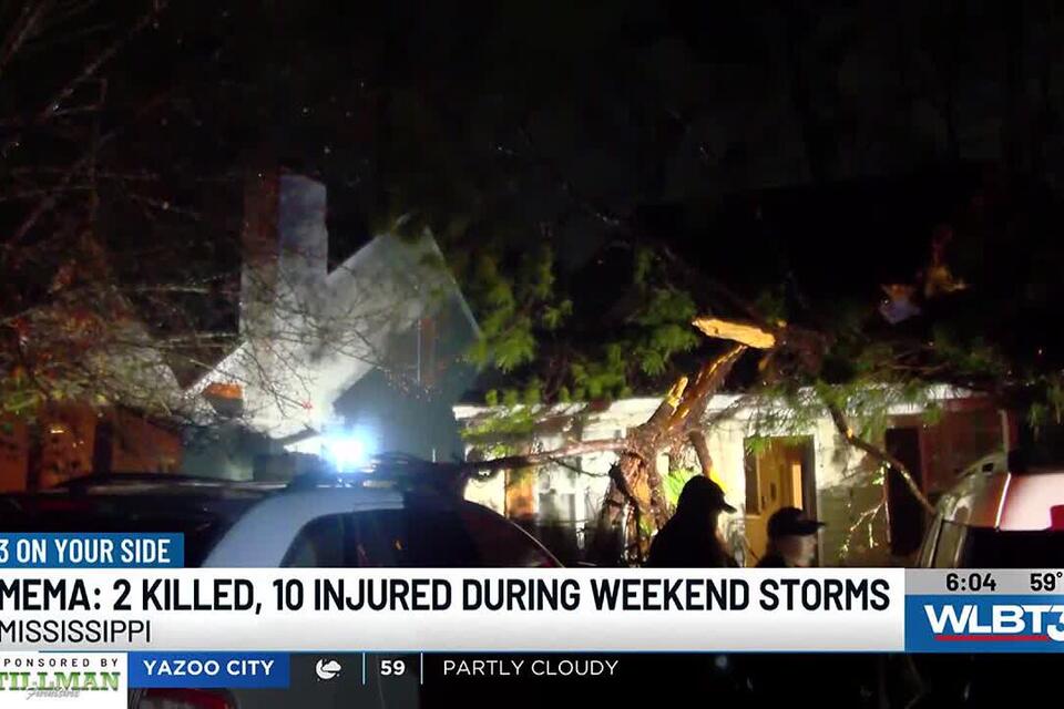 MEMA: 2 killed, 10 injured during Saturday’s severe storms