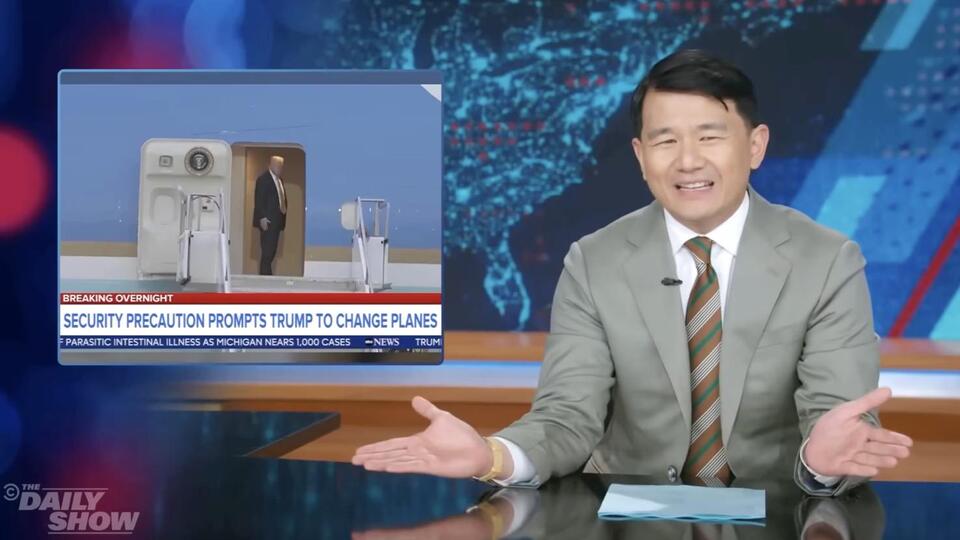 ‘Daily Show’ Mocks Trump Over Air Force One Issue