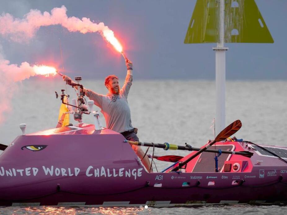 A Man Rowed from Hawaii to Australia Solo In 126 Days