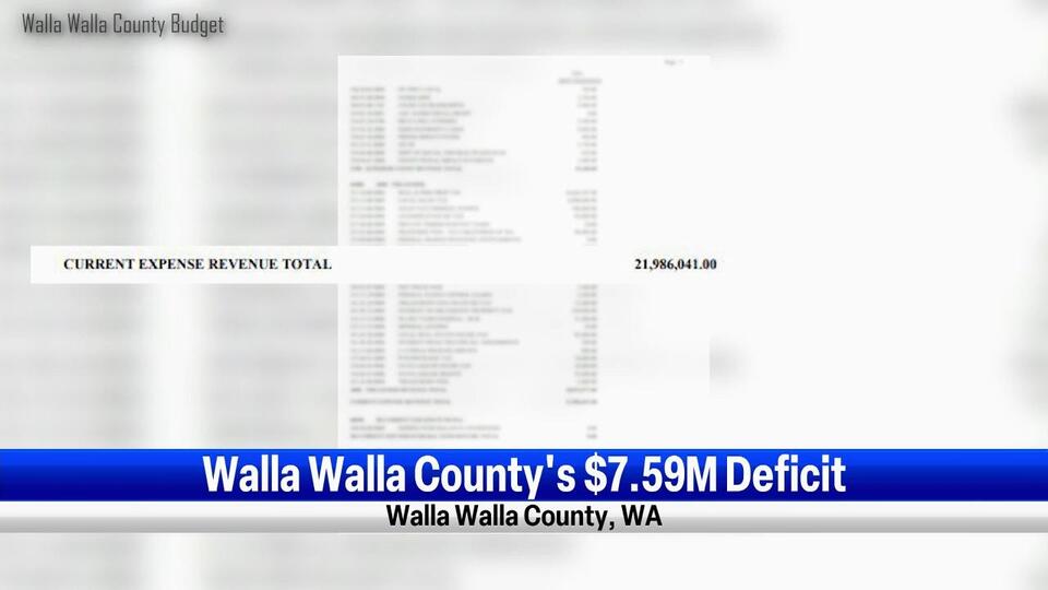 Walla Walla County faces $7.5M budget deficit - NewsBreak