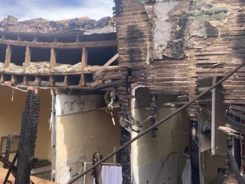 New photos show the extent of the recent fire in historic Bisbee