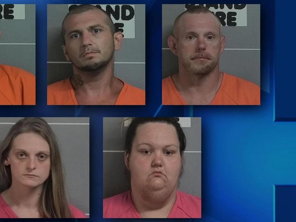 Five people arrested after two search warrants served in Ohio County