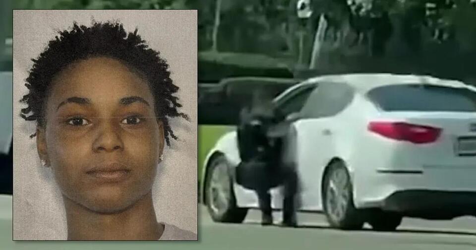 Woman arrested after Covington officer dragged by car