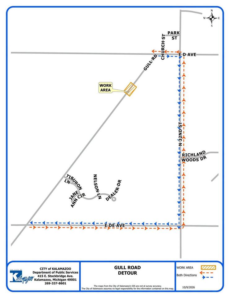 Gull Road closure for water main repairs - NewsBreak