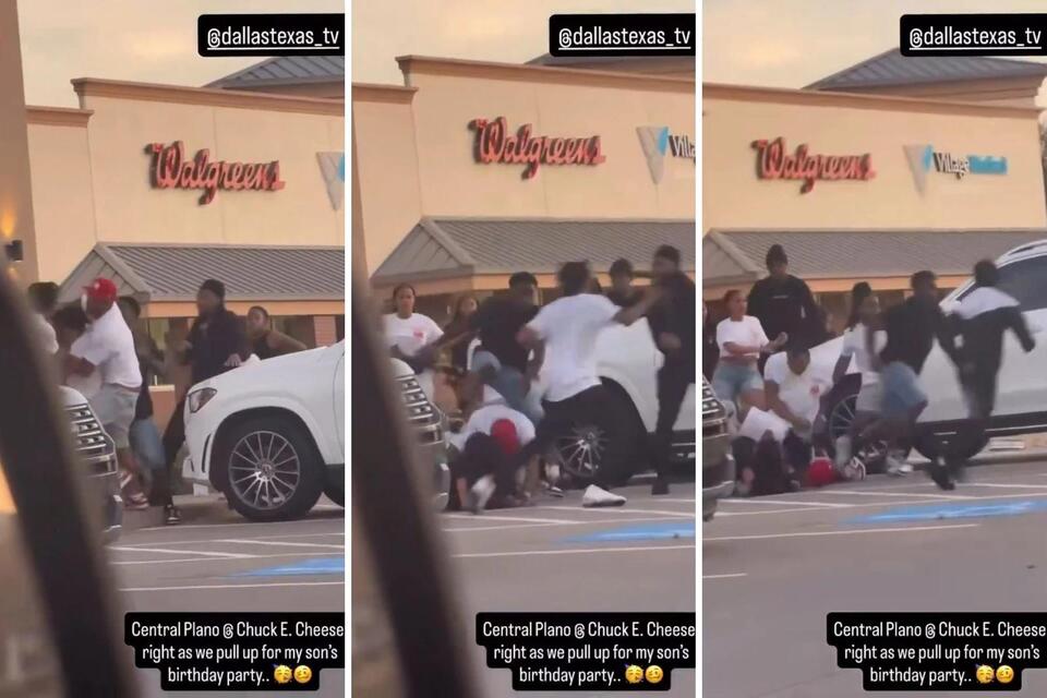 Watch: Wild Brawl Breaks Out at North Texas Chuck E. Cheese - NewsBreak