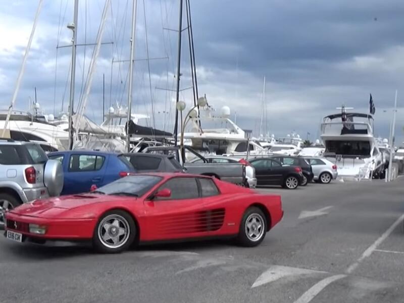 man takes ferrari testarossa on a 2k mile road trip news break news break