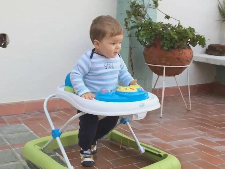 Dangerous baby walkers Consumer Reports warns of hazards and urges ban