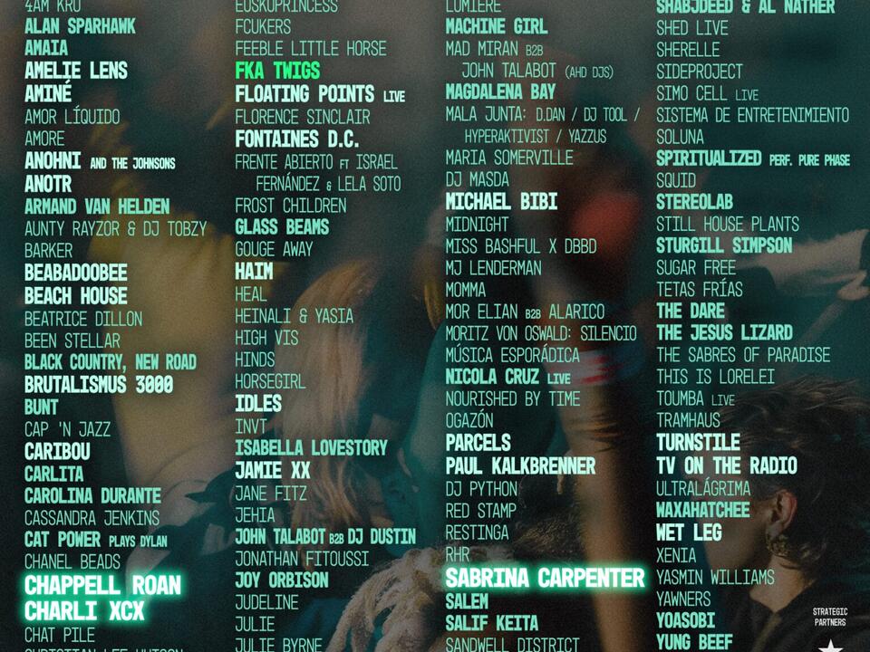 Primavera Sound Barcelona Unveils 2025 Artist Lineup with Chappell Roan