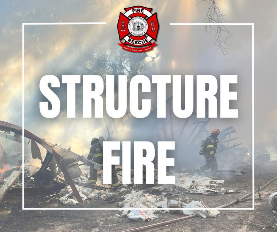 Overnight structure fire in Homosassa contained - NewsBreak